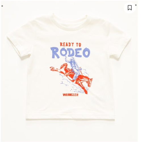 Wrangler Infant Boys' Ready Rodeo Short Sleeve Graphic T-Shirt