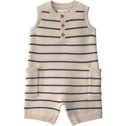 little planet by carter's Unisex Baby Waffle Knit Button-Front Jumpsuit made with Organic Cotton