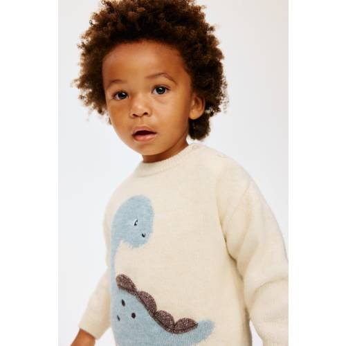 MOTIF-DETAIL SWEATER