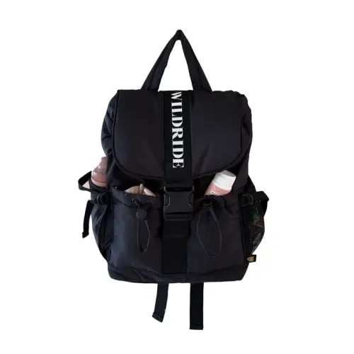 Wildride Backpack Nappy Bag Black | Baby Bunting AU
