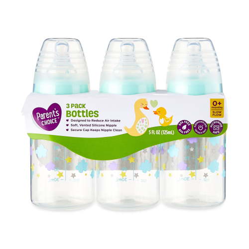 Parent's Choice Bottles 5 oz, 3 Pack HSA/FSA Eligible