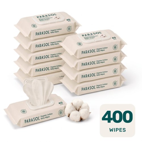 100% Organic Cotton Baby Wipes With Hydra Vitamin B5™