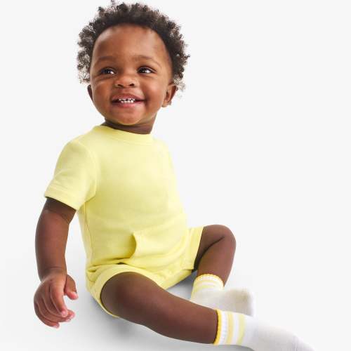 Baby french terry shortie | Primary.com