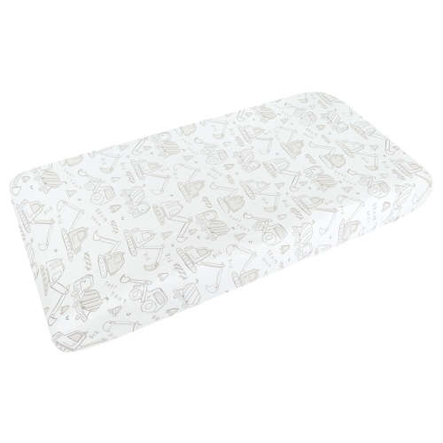 Premium Knit Diaper Changing Pad Cover - Gage