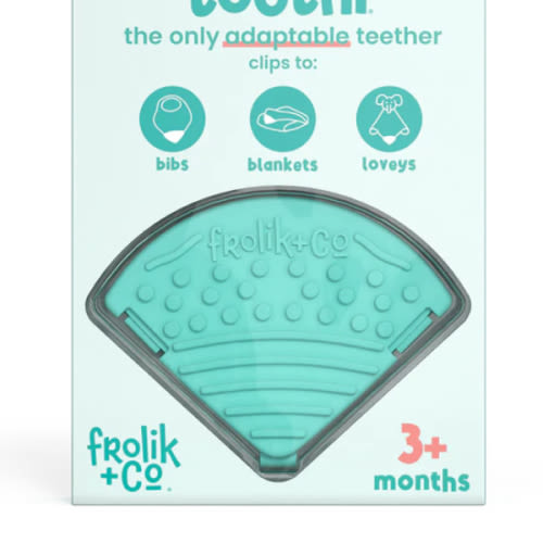 Fresh Turquoise Toothi Teether –Instant Baby Teething Relief – Frolik+Co