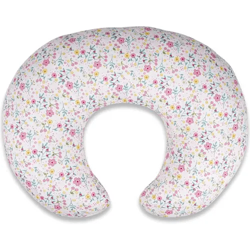 Baby Nursing Pillow for Breastfeeding, Adjustable Breast Feeding Pillow for Bottle Feeding, Breastfeeding Essentials for Mom and Baby Healthier Nursing, Removable Cover- Blooming Daisy
