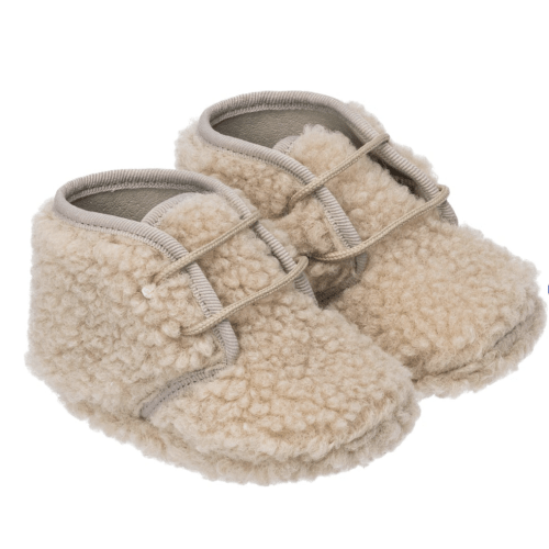Shearling Baby Booties