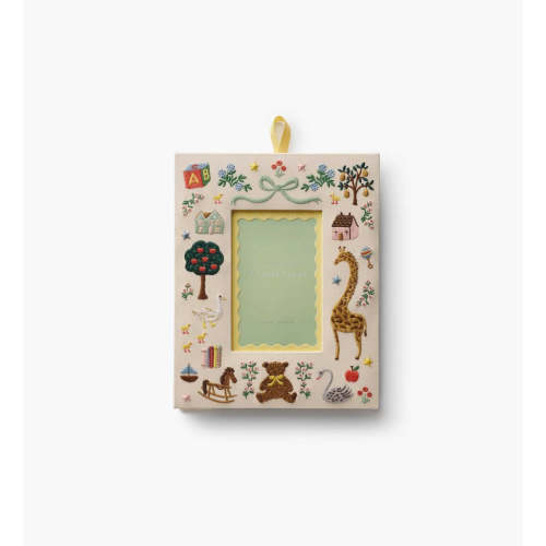 Embroidered Picture Frame - Storybook