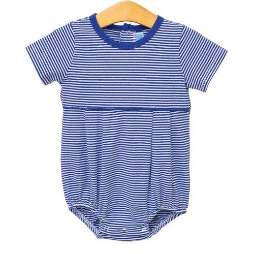 Bentley Game Day Bubble- Royal Blue Stripe