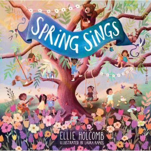 Spring Sings - by Ellie Holcomb (Board Book)