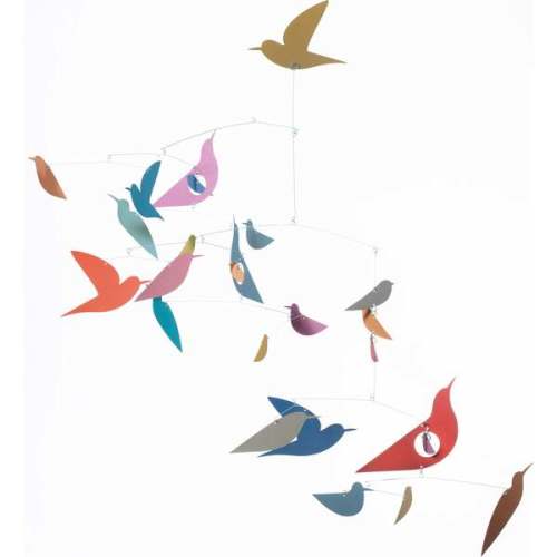 FSC Paper Mobiles Birds multi - Djeco Infant Development | Maisonette
