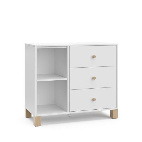 Storkcraft California 3 Drawer Combo Dresser