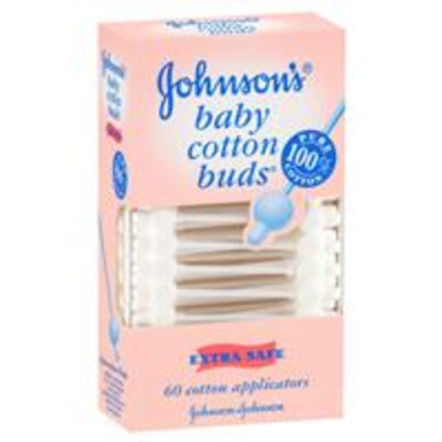 Buy Johnson's Baby Cotton Applicator Buds 60 Pack Online at Chemist Warehouse®