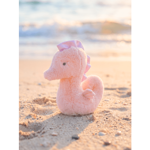 Large Cuddle Plush Friends Summer Edition | Seahorse | Caden Lane