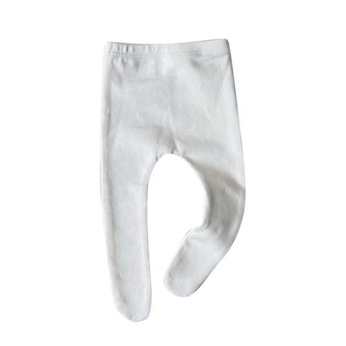FYDUU Infant Soft Tights Newborn Baby Girl Footed Pants Solid Color Leggings Bottoms For Baby Girls Winter Warm Pants Stockings Pantyhose 0-3 Months