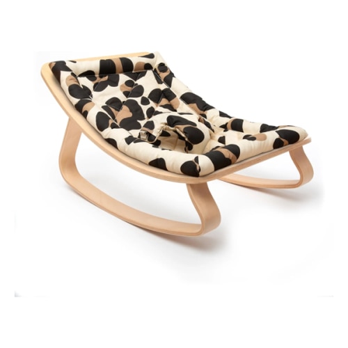 Levo beech chair - Tajine Banane x Charlie Crane | Leopard