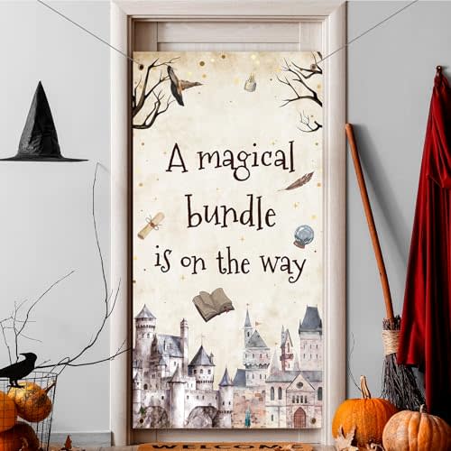 Magical Bundle - Wizard Party Door Banner Birthday Baby Shower Supplies