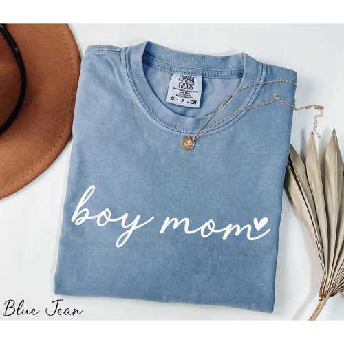 Comfort Colors® Boy Mom Shirt, Mama Shirt, Mother's Day Gift, Mom of Boys Shirt, Mom Life Shirt, Cute Mom Shirt, Boy Mama Shirt