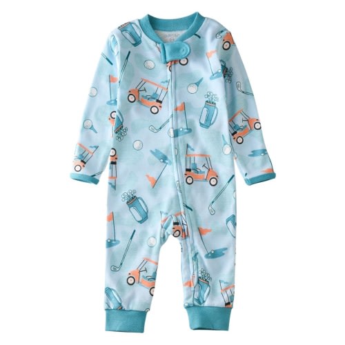 Shadow Footless Sleep & Play Organic Cotton Romper