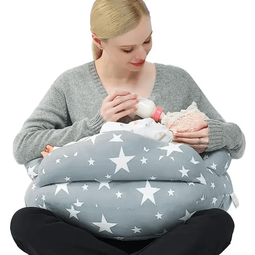 $29.99 - Nursing Pillow for Breastfeeding, Three-Sided