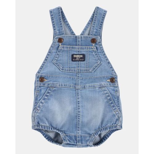 Baby Denim Bubble Romper - Blue - OshKosh B'gosh | Carter's