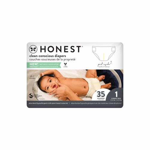 Wetness Indicator Diapers - Plant-Based & Fragrance-Free | Honest