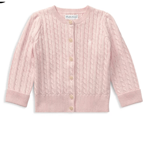 Girls' Cable-Knit Cardigan - Baby