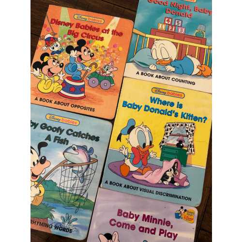 Vintage 1980’s Disney Baby Books - Set of 5