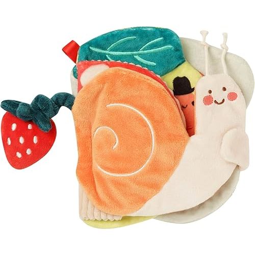 Manhattan Toy Silly Snail Sensory Book