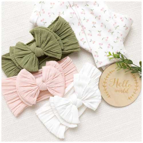 Baby Girl Headband, Baby Headband, Baby Hair Bows, Newborn Headband, Baby Turban Headband, Baby Girl Hair Bows, Big Bow Headband, Baby Gift