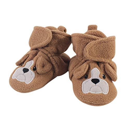 Hudson Baby Unisex-Child Cozy Fleece Booties