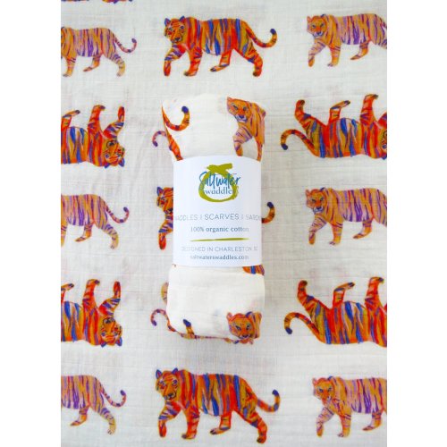 Easy Tiger (Organic Cotton)
– Saltwater Swaddles
