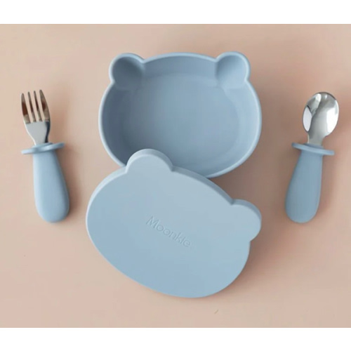 Baby Suction Bowl Set (color ETHER)