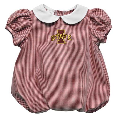 Iowa State Cyclones Vive La Fete Girls Infant Puffy Bubble Dress - Cardinal