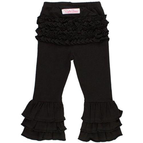 RuffleButts Baby Girls Ruffle Flare Pants