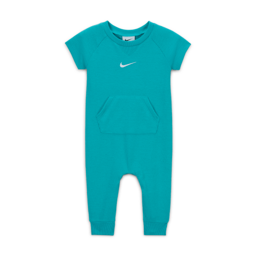 Nike Essentials Baby Short Sleeve Waffle Knit Coverall. Nike.com