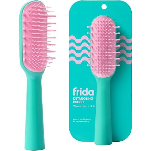 Frida for Kids Curly Hair Brush, Detangling Brush for Curls, Kids