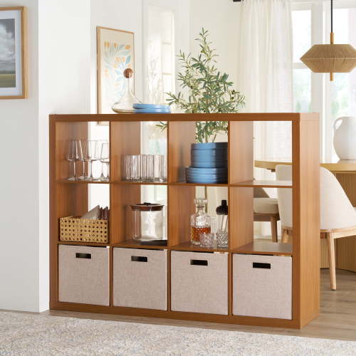 Better Homes & Gardens 12 Cube Storage Organizer, Acorn