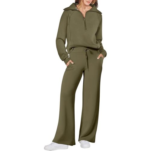 ANRABESS Women 2 Piece Set Sweatsuits Lounge Fall Outfits