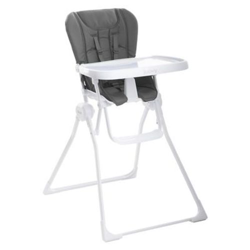 Joovy Nook Compact Fold Swing Open Tray High Chair - Gray