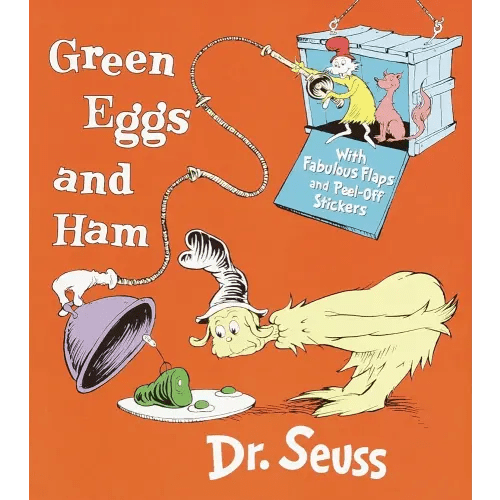 Green Eggs and Ham: With Fabulous Flaps and Peel-Off Stickers
