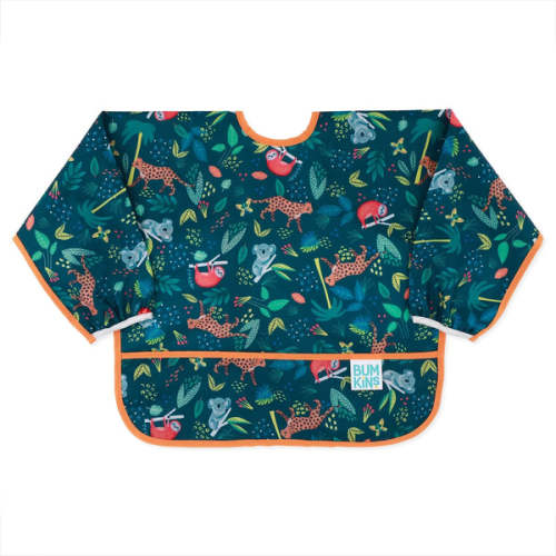 Sleeved Bib: Jungle