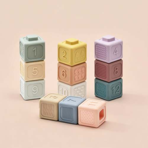 Montessori Learning Blocks for Babies | Interlocking, Textured – baby bertie