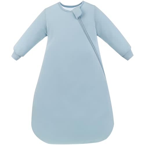 PurComfy Supersoft Baby Premium Bamboo Viscose Long-Sleeve Wearable Sleeping Bag Sack Blanket 1.0 TOG