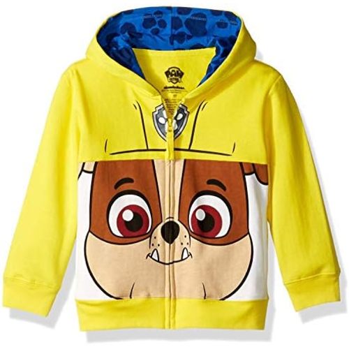 PAW Patrol Boys' Toddler Character Big Face Zip-up Hoodies