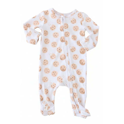 Cookie Crumble Zipper Footie