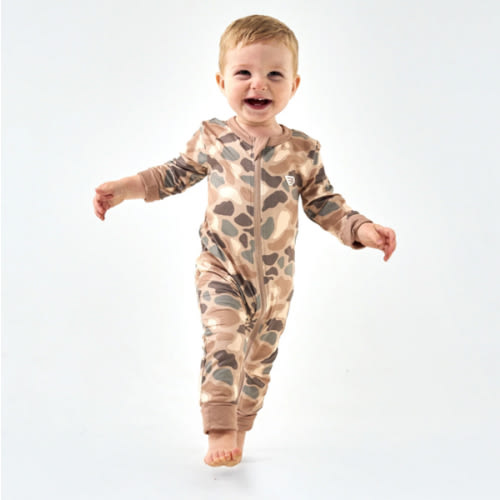 Baby Zip Up - Pintail Camo – BURLEBO