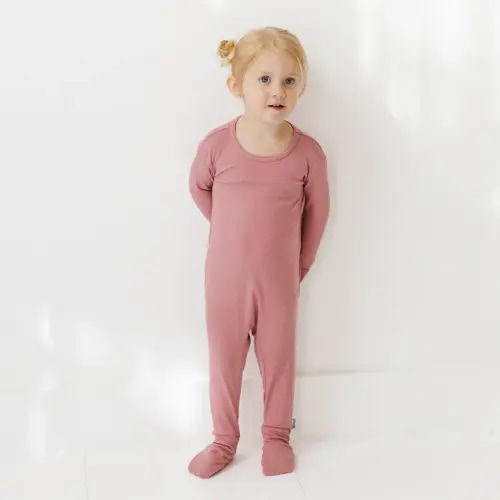 Dusty Rose Day to Night Romper Luxe Edition | Cotton Bamboo Blend