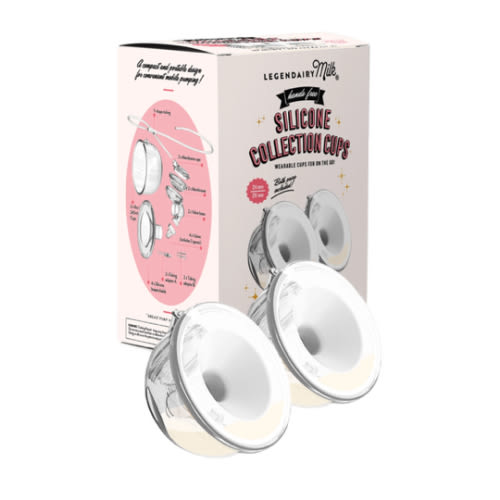 Silicone Milk Collection Cups | Legendairy Milk