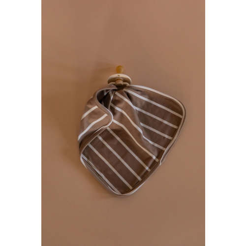 LIGHT MOCHA + WHITE STRIPE | LOVIE